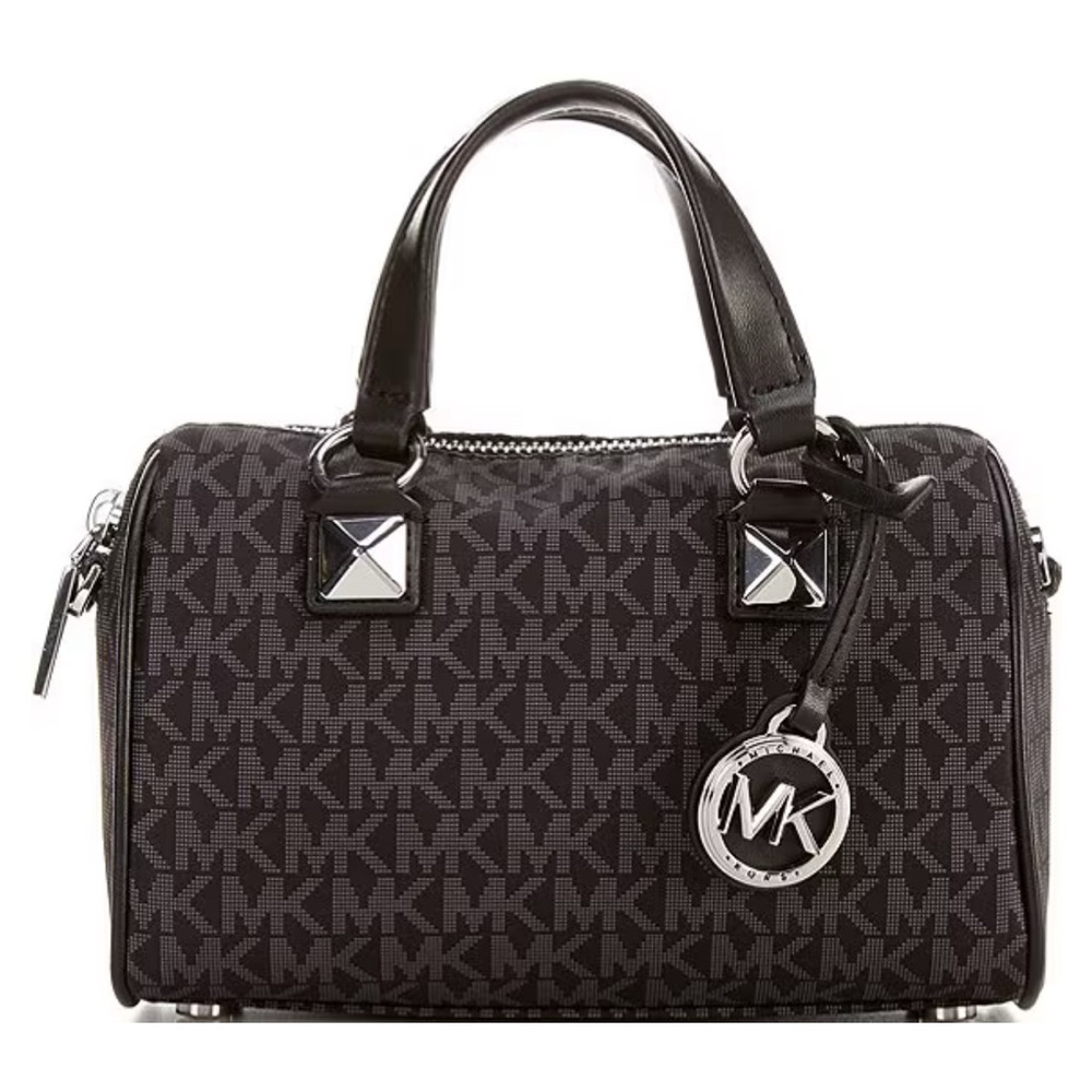 MICHAEL Michael Kors
Grayson Logo Small Duffel Crossbody Black